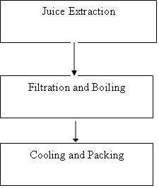 Sugar Cane Processing Flow Chart